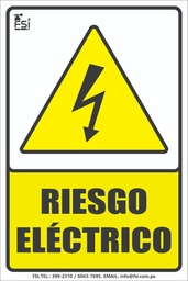 [AD-001] SEÑALIZACION DE RIESGO ELECTRICO