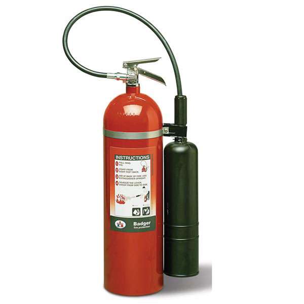 Extintor de CO2 de 15 lb Badger Extra – UL 10-B:C
