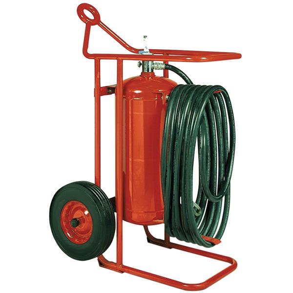 Extintor ABC de carretilla de 125 lb Badger – UL 40-A:240-B:C