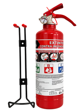 Extintor ABC de 2.5 lb FSI – EN3 8A 34B C