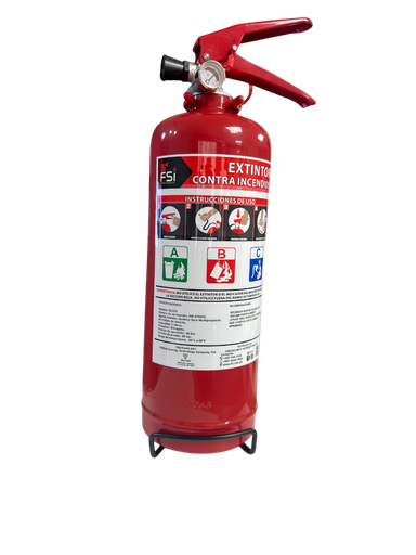 EXTINTOR RECARGABLE FSI ABC DE 5LBS